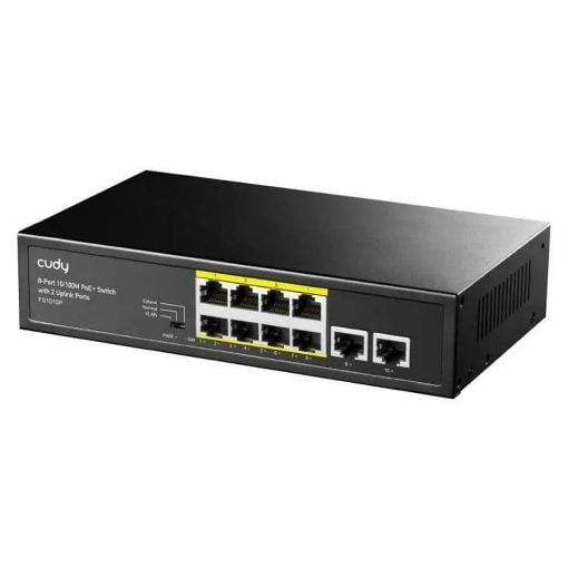 Εικόνα της Desktop Switch Cudy FS1010P PoE+ 10-port Fast Ethernet