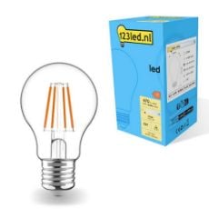 Εικόνα της Λάμπα LED 123LED E27 A60 Filament 2700Κ 470lm 4,5W Warm White