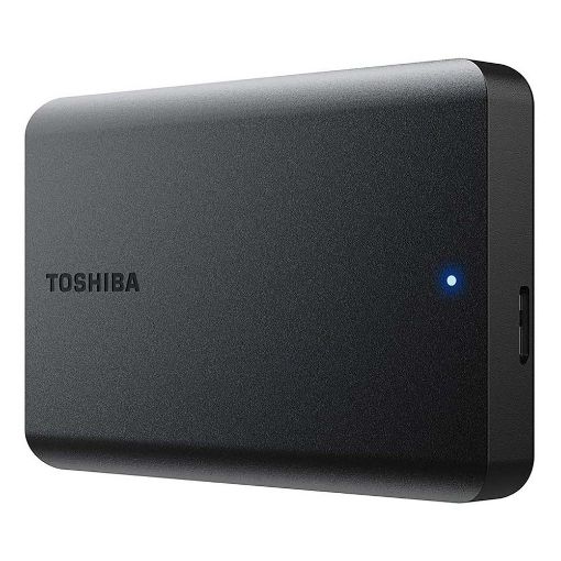 Εικόνα της Εξωτερικός Σκληρός Δίσκος Toshiba Canvio Basics (2022) USB 3.2 2.5" 1TB Black HDTB510EK3AA