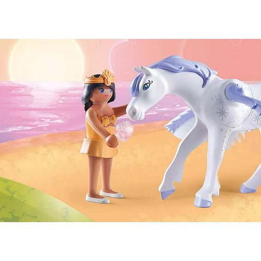 Εικόνα της Playmobil Princess Magic - Πήγασος & Πριγκίπισσες του Ουράνιου Τόξου 71361
