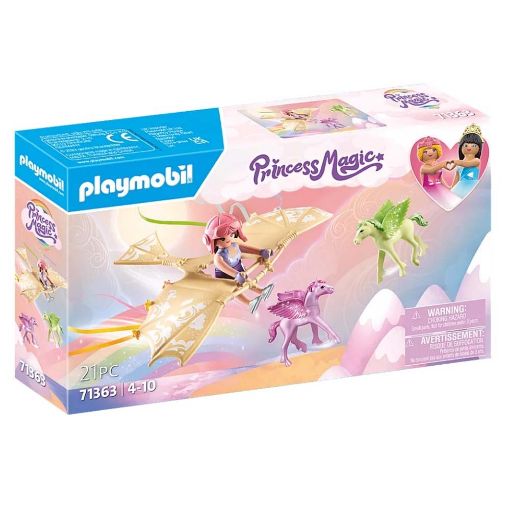 Εικόνα της Playmobil Princess Magic - Εκδρομή στα Σύννεφα με Μικρούς Πήγασους 71363