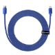 Εικόνα της Καλώδιο Baseus Crystal Shine Τype-C to Lightning 20W 2m Blue CAJY000303