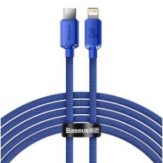 Εικόνα της Καλώδιο Baseus Crystal Shine Τype-C to Lightning 20W 2m Blue CAJY000303
