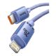 Εικόνα της Καλώδιο Baseus Crystal Shine Τype-C to Lightning 20W 2m Purple CAJY000305