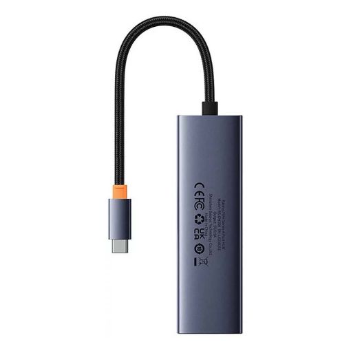 Εικόνα της Baseus UltraJoy 4-port USB 3.0 Hub USB-C Grey B0005280A813-03