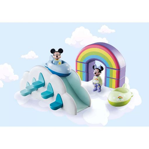 Εικόνα της Playmobil 1.2.3 - Disney Διασκέδαση στα Σύννεφα με τον Μίκυ & τη Μίνι Μάους 71319