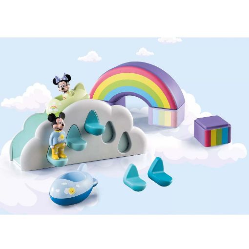Εικόνα της Playmobil 1.2.3 - Disney Διασκέδαση στα Σύννεφα με τον Μίκυ & τη Μίνι Μάους 71319