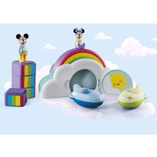 Εικόνα της Playmobil 1.2.3 - Disney Διασκέδαση στα Σύννεφα με τον Μίκυ & τη Μίνι Μάους 71319
