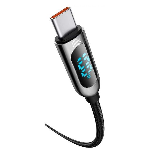 Εικόνα της Καλώδιο Baseus Display USB-C to USB-C 2m Black CATSK-C01