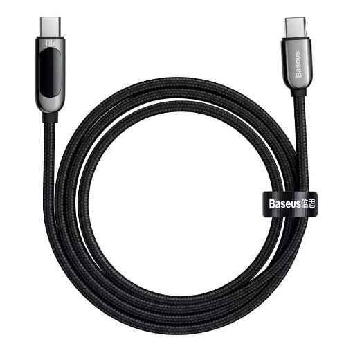 Εικόνα της Καλώδιο Baseus Display USB-C to USB-C 2m Black CATSK-C01
