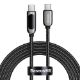 Εικόνα της Καλώδιο Baseus Display USB-C to USB-C 2m Black CATSK-C01