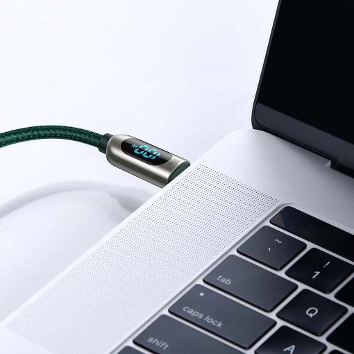 Εικόνα της Καλώδιο Baseus Display USB-C to USB-C 2m Green CATSK-C06