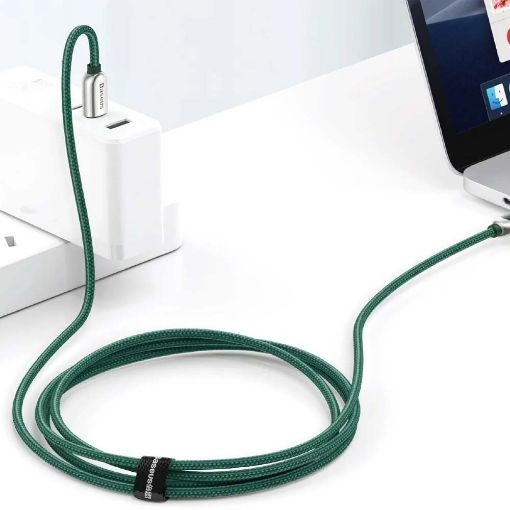 Εικόνα της Καλώδιο Baseus Display USB-C to USB-C 2m Green CATSK-C06