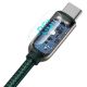 Εικόνα της Καλώδιο Baseus Display USB-C to USB-C 2m Green CATSK-C06
