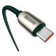 Εικόνα της Καλώδιο Baseus Display USB-C to USB-C 2m Green CATSK-C06