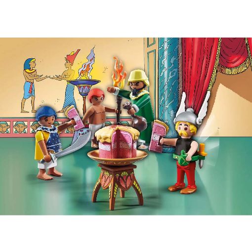 Εικόνα της Playmobil Asterix - Η Δηλητηριασμένη Τούρτα του Πυραμιδονίς 71269