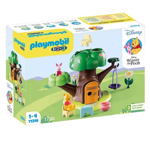 Εικόνα της Playmobil 1.2.3 - Disney το Δεντρόσπιτο του Γουίνι 71316
