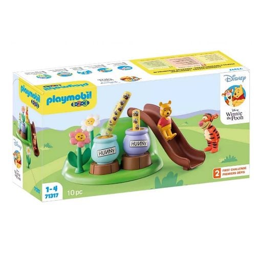 Εικόνα της Playmobil 1.2.3 - Disney o Γουίνι και ο Τίγρης στον Μελισσόκηπο 71317