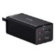 Εικόνα της Φορτιστής Baseus Dual USB-C & USB-A GaN5 Pro 67W Black CCGP110201