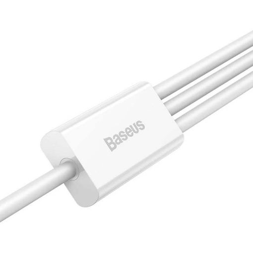 Εικόνα της Καλώδιο Baseus Superior Series USB to Type-C / Lightning / micro USB 1m White P10320105221-00