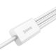 Εικόνα της Καλώδιο Baseus Superior Series USB to Type-C / Lightning / micro USB 1m White P10320105221-00