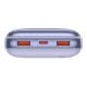 Εικόνα της Power Bank Baseus BiPow Pro Dual USB-A & USB-C 20000mAh 22.5W Purple PPBD040305