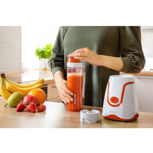Εικόνα της Smoothies Blender Sencor SBL 2114RD 0.6lt 500W Red/White