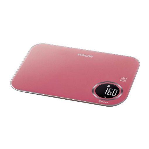 Εικόνα της Smart Ζυγαριά Κουζίνας Sencor SKS 7074RD Bluetooth Pink-Red