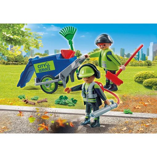 Εικόνα της Playmobil City Action - Οδοκαθαριστές 71434