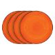 Εικόνα της Σετ Πιάτα Lamart Happy Κεραμικά 26,8cm Orange 4τμχ LT9051