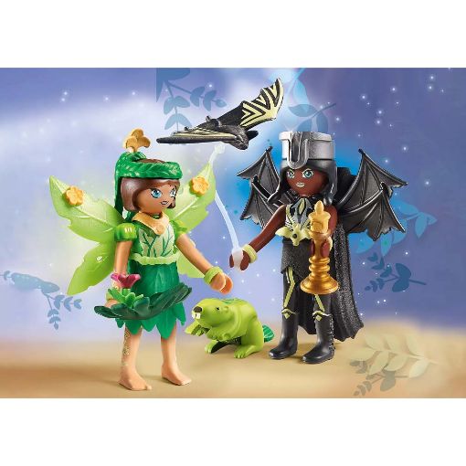 Εικόνα της Playmobil Ayuma - Forest & Bat Fairy με Μαγικά Ζωάκια 71350