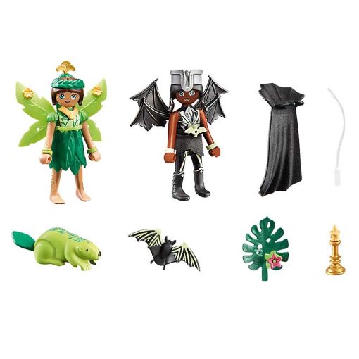 Εικόνα της Playmobil Ayuma - Forest & Bat Fairy με Μαγικά Ζωάκια 71350