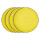 Εικόνα της  Σετ Πιάτα Επιδόρπιου Lamart Happy Κεραμικά 19cm Yellow 4τμχ LT9056