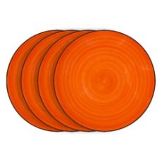 Εικόνα της Σετ Πιάτα Επιδόρπιου Lamart Happy Κεραμικά 19cm Orange 4τμχ LT9057