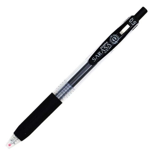 Εικόνα της Στυλό Zebra Sarasa Clip Retractable GelPen 0.5mm Black ZB-14311