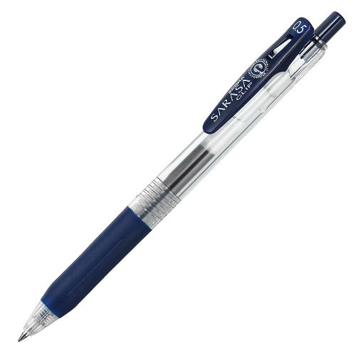 Εικόνα της Στυλό Zebra Sarasa Clip Retractable GelPen 0.5mm Blue Black ZB-14315