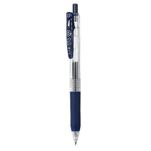 Εικόνα της Στυλό Zebra Sarasa Clip Retractable GelPen 0.5mm Blue Black ZB-14315