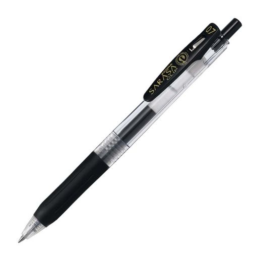 Εικόνα της Στυλό Zebra Sarasa Clip Retractable GelPen 0.7mm Black ZB-14321
