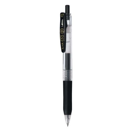 Εικόνα της Στυλό Zebra Sarasa Clip Retractable GelPen 0.7mm Black ZB-14321