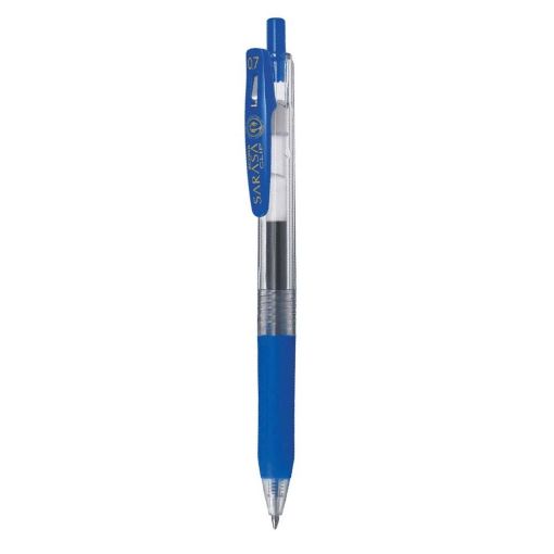 Εικόνα της Στυλό Zebra Sarasa Clip Retractable GelPen 0.7mm Blue ZB-14322