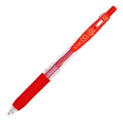 Εικόνα της Στυλό Zebra Sarasa Clip Retractable GelPen 0.7mm Red ZB-14323