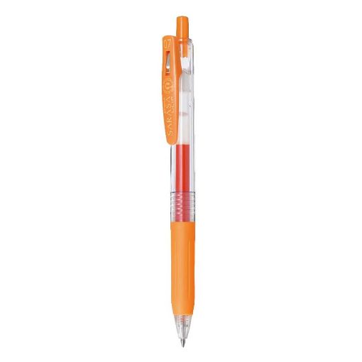 Εικόνα της Στυλό Zebra Sarasa Clip Retractable GelPen 0.7mm Orange ZB-14329