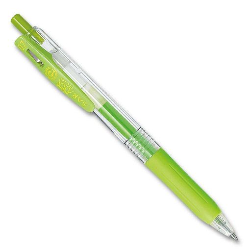 Εικόνα της Στυλό Zebra Sarasa Clip Retractable GelPen 1.0mm Light Green ZB-14339