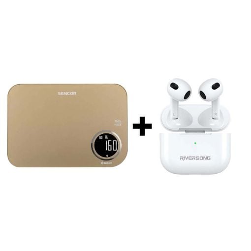 Εικόνα της True Wireless Earbuds Riversong Air Mini Lite Bluetooth White EA150W