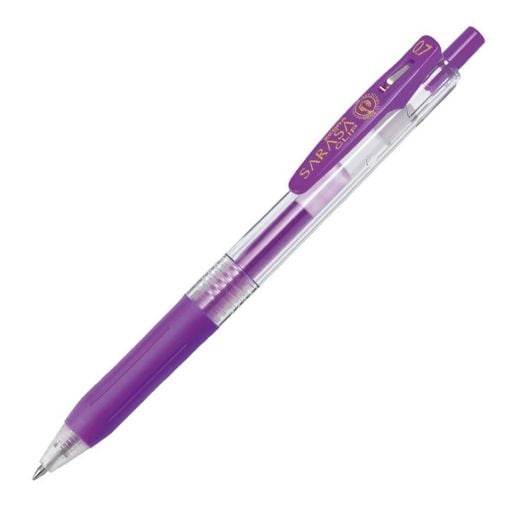 Εικόνα της Στυλό Zebra Sarasa Clip Retractable GelPen 0.7mm Violet ZB-35148