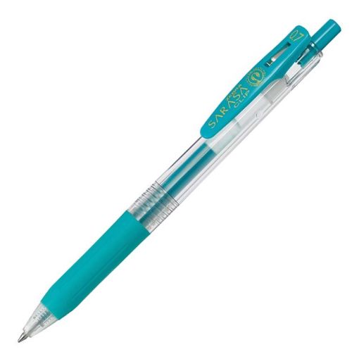 Εικόνα της Στυλό Zebra Sarasa Clip Retractable GelPen 0.7mm Green Blue ZB-35142
