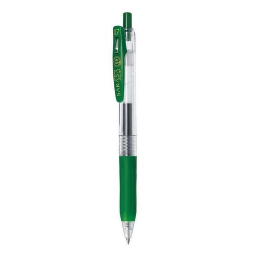 Εικόνα της Στυλό Zebra Sarasa Clip Retractable GelPen 0.7mm Viridian ZB-35144