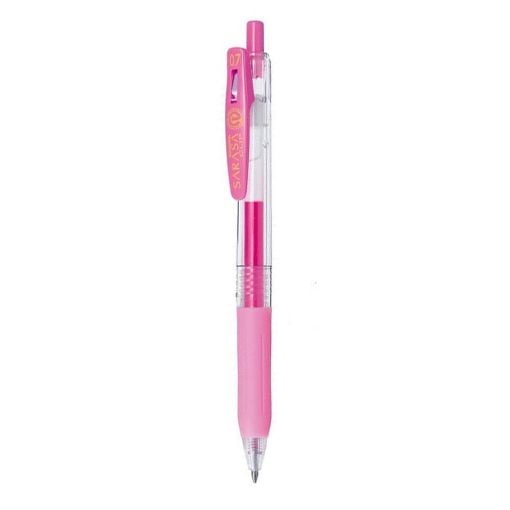 Εικόνα της Στυλό Zebra Sarasa Clip Retractable GelPen 0.7mm Light Pink ZB-35147