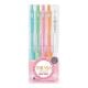 Εικόνα της Σετ Στυλό Zebra Sarasa Clip GelPen Milk Colors 0.5mm 5 τμχ ZB-17270
