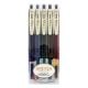 Εικόνα της Σετ Στυλό Zebra Sarasa Clip GelPen Vintage Colors 0.5mm 5 τμχ ZB-69420
